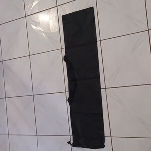 4/$30 New Black Carrying Bag With Side Drawstring Opening & Handle